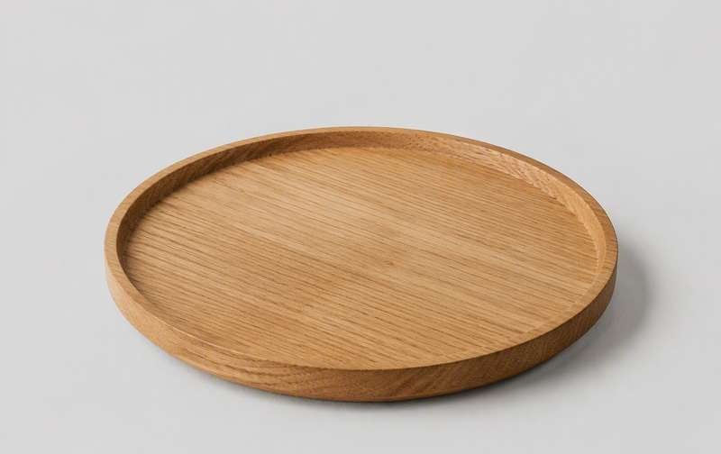 Bandeja decorativa Noma roble 40 cm