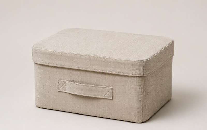 Caja organizadora Riva lino 30 cm